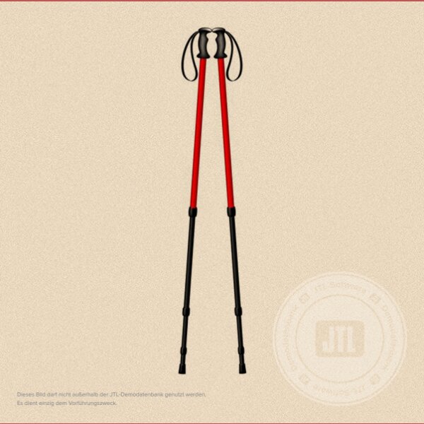 Teleskop-Wanderstöcke, Paar