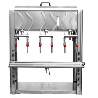 Profi Abfüllgerät, 6 Stationen, Edelstahl