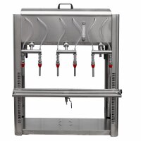 Profi Abfüllgerät, 6 Stationen, Edelstahl