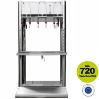 Profi Abfüllgerät 6 Stationen Edelstahl...